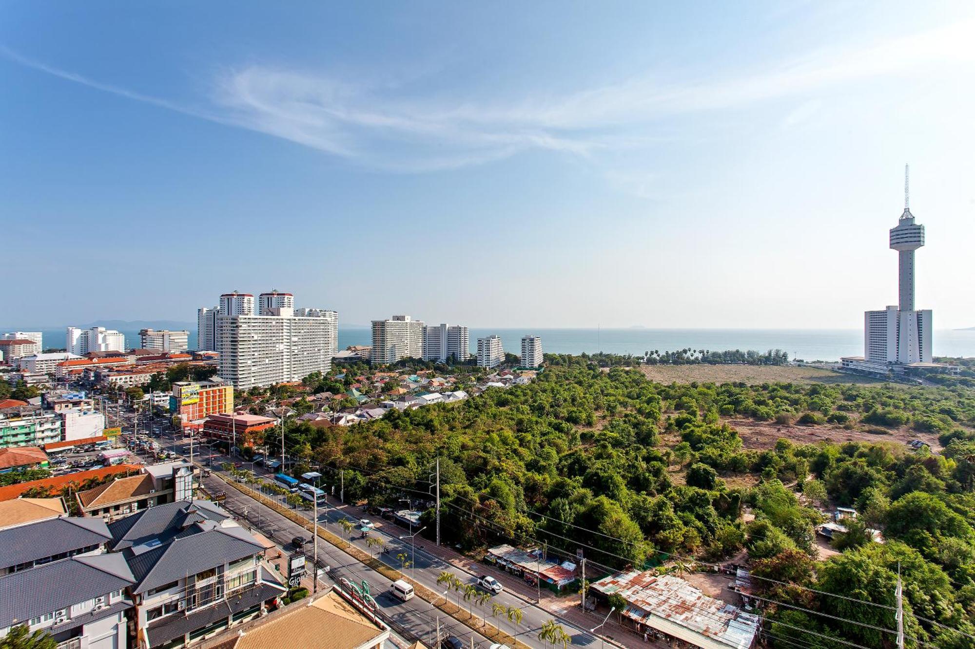 Grande Carribean L Family Stay L Pattaya L Luxury Views & Comfort المظهر الخارجي الصورة