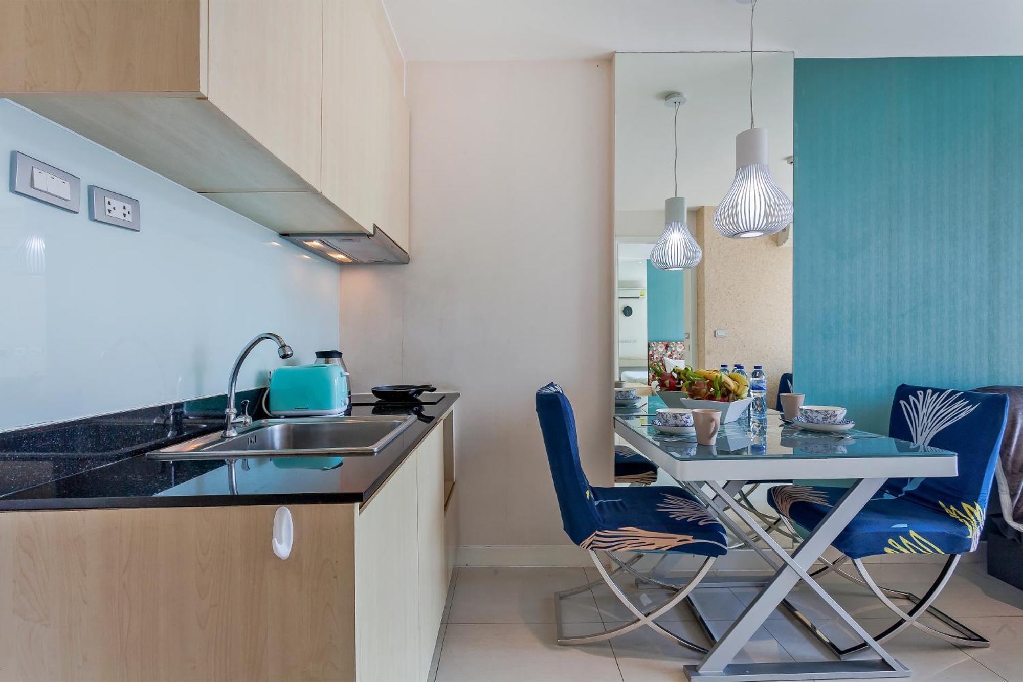 Grande Carribean L Family Stay L Pattaya L Luxury Views & Comfort الغرفة الصورة