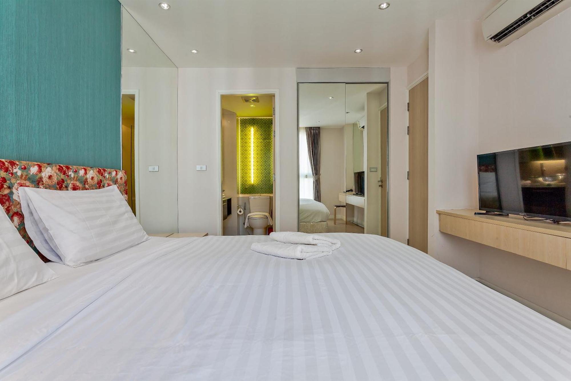 Grande Carribean L Family Stay L Pattaya L Luxury Views & Comfort الغرفة الصورة