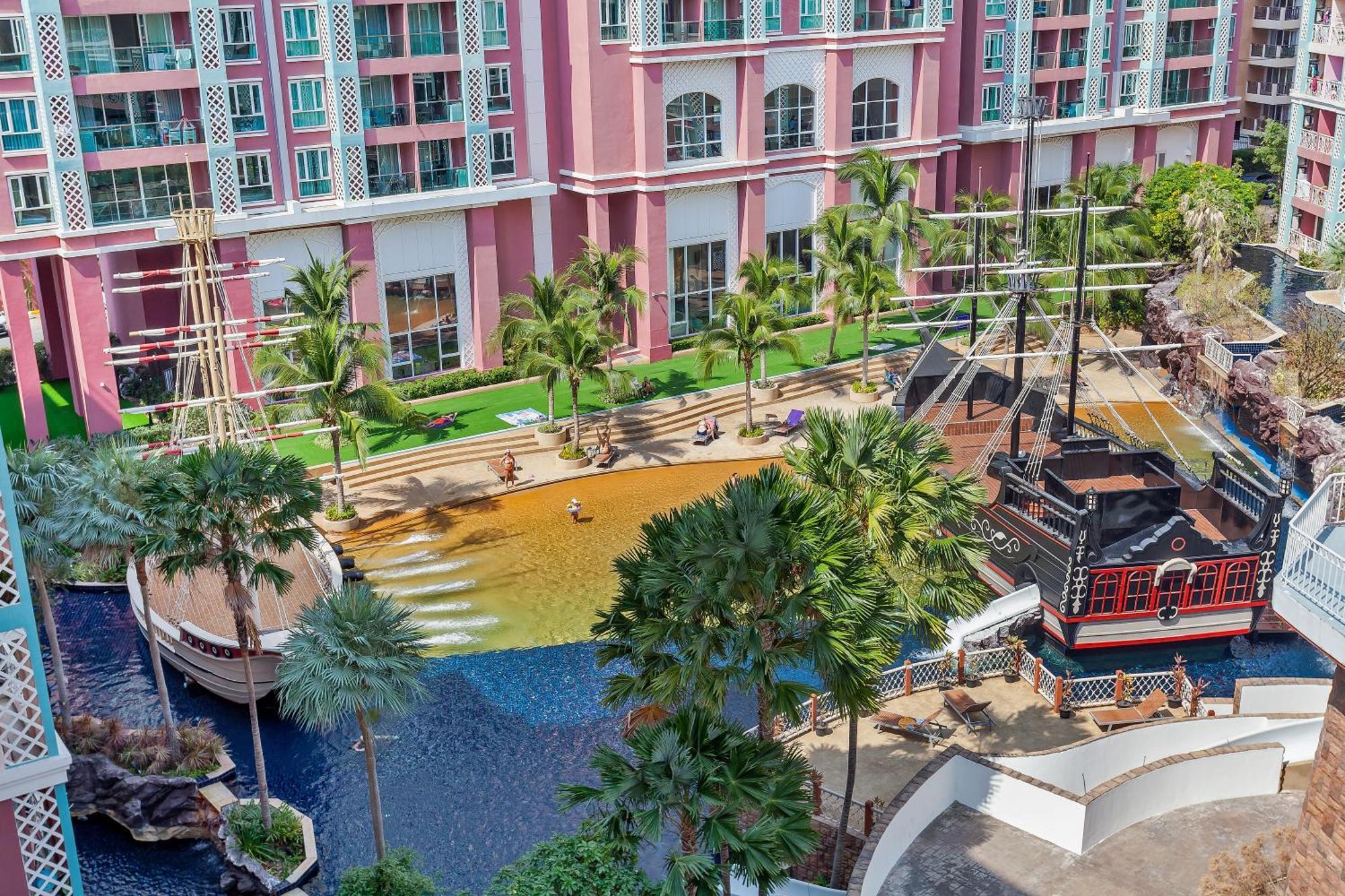 Grande Carribean L Family Stay L Pattaya L Luxury Views & Comfort الغرفة الصورة