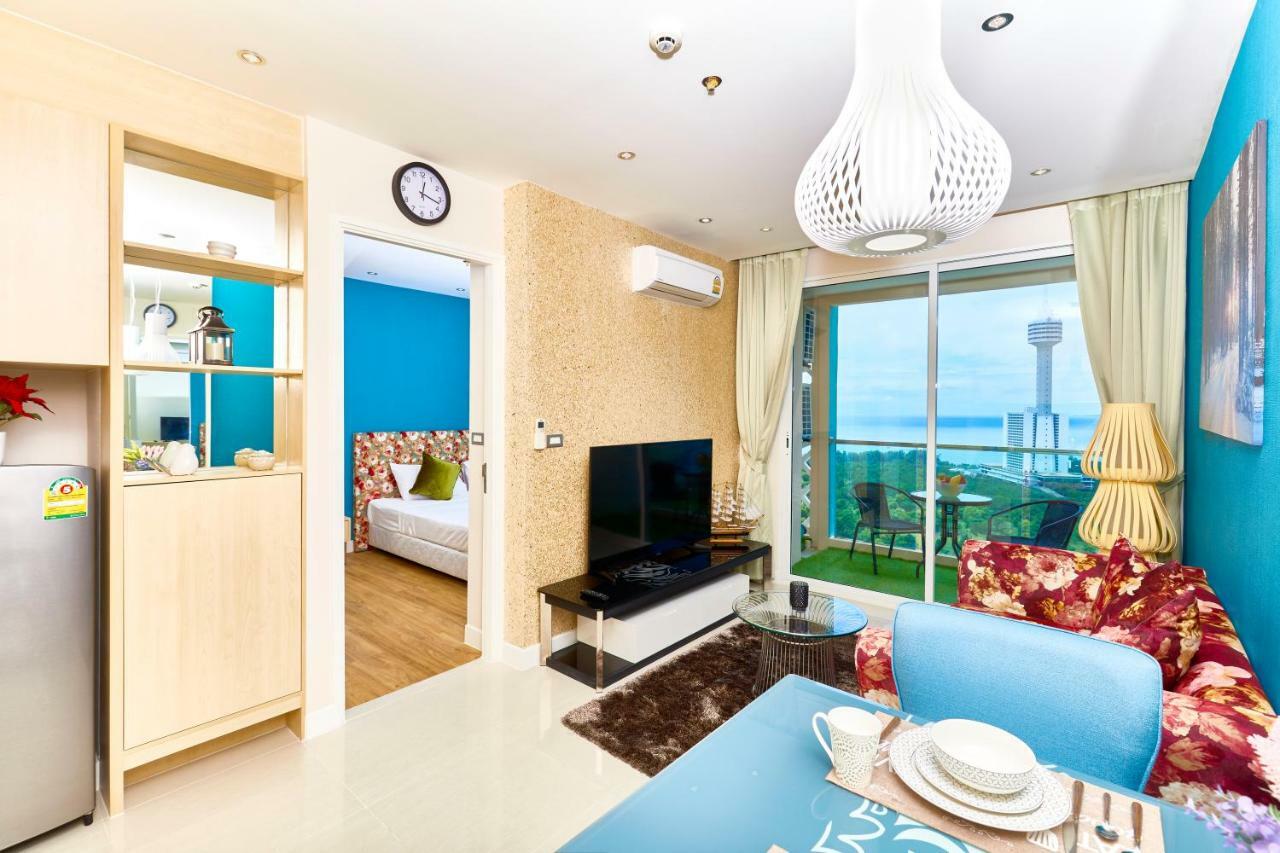 Grande Carribean L Family Stay L Pattaya L Luxury Views & Comfort المظهر الخارجي الصورة